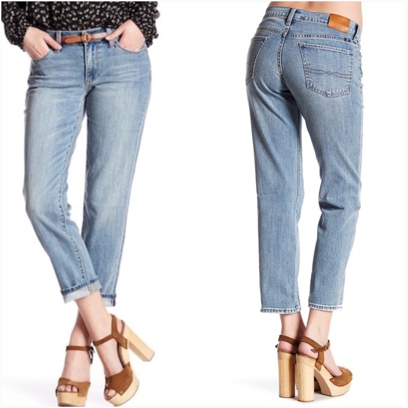 Lucky Brand Denim - Lucky Brand Light Blue Sweet Crop Jeans Size 12/31
